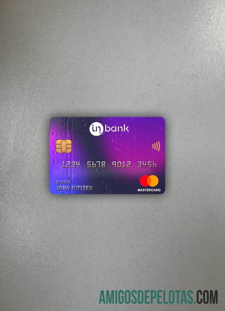 Estônia Idbank Master Card Photolook Front baixar para verificação